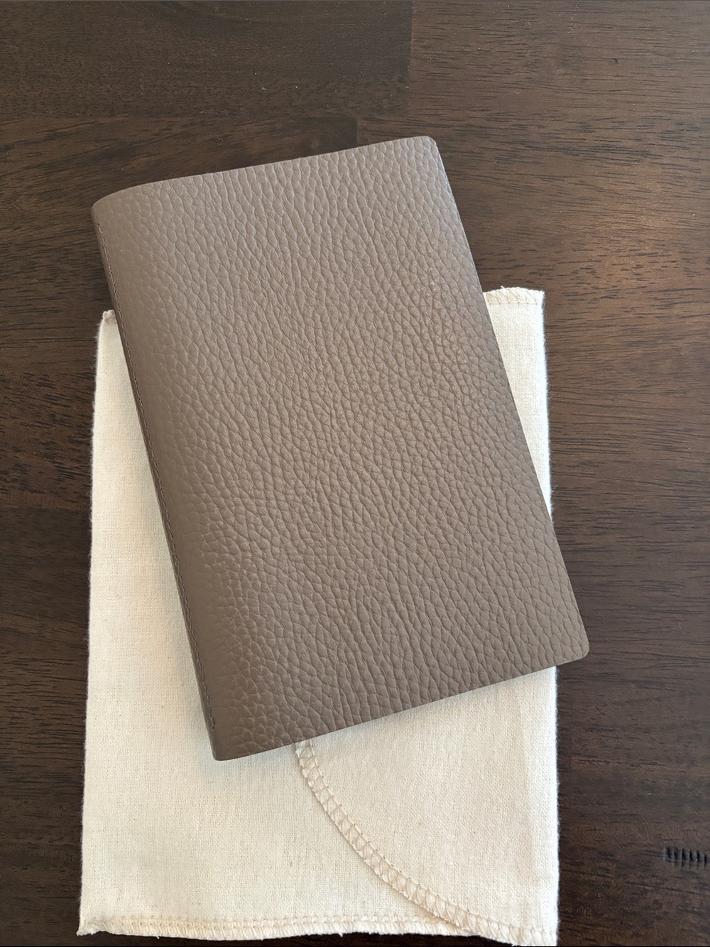 Raymay Davinci Dolcemente ES Organizer - Personal Bible Size Rings Binder Taupe